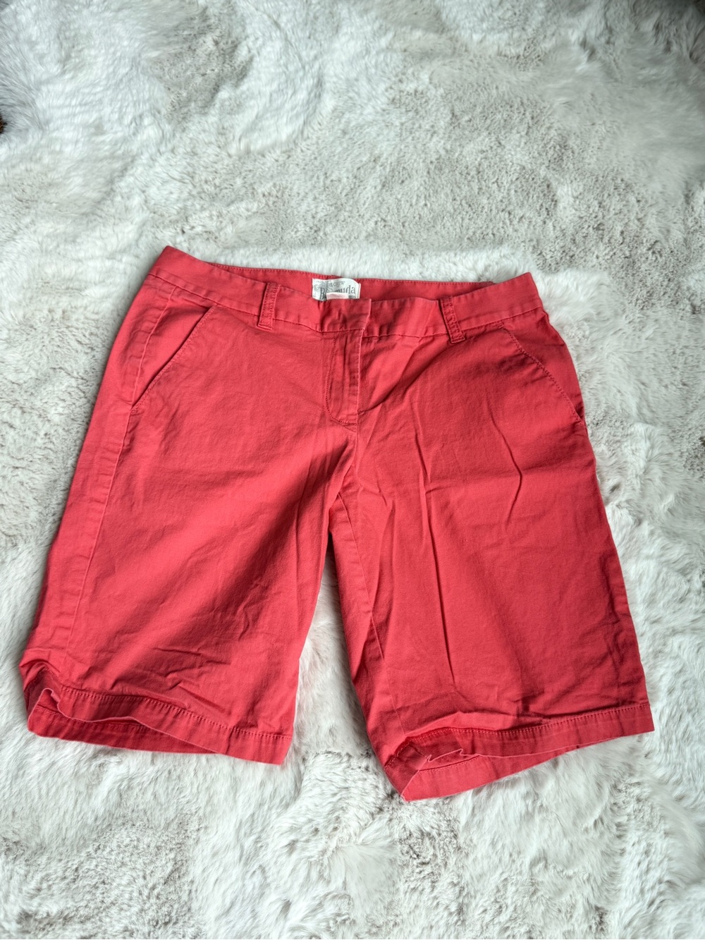 J. Crew Coral Bermuda Shorts